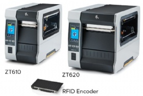 Zebra ZT610 Industrial label Printer 300 dpi with rewinder and peeler